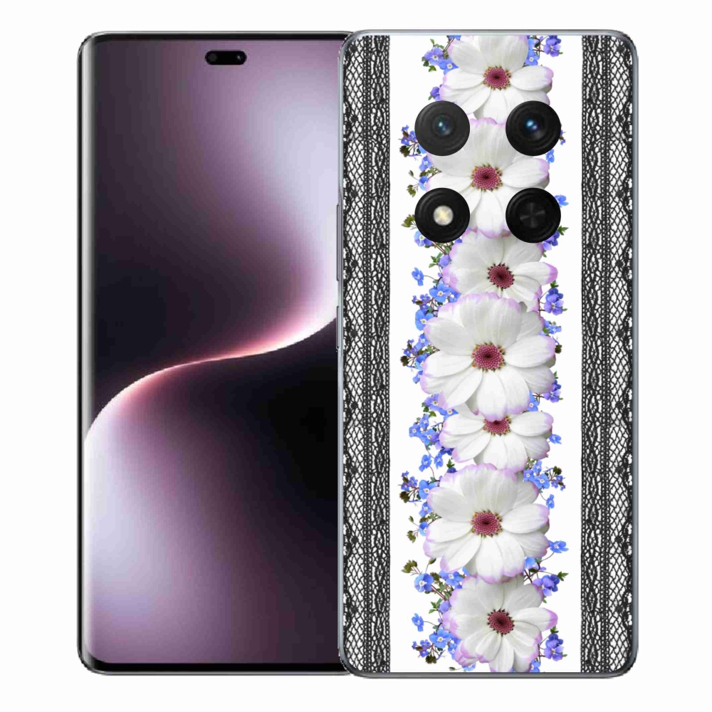 Gél borító mmCase a Honor Magic 7 Lite 5G számára - virágok 8