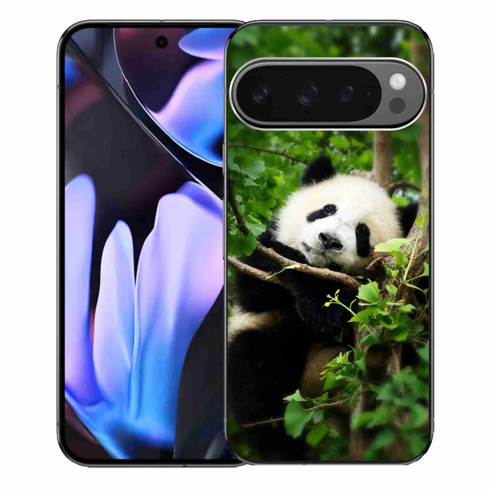 Zselés borítás mmCase a Google Pixel 9 Pro XL-hez - panda