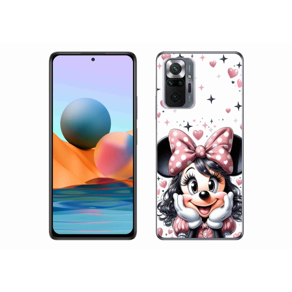 Gél borítás mmCase a Xiaomi Redmi Note 10 Pro készülékhez - minnie