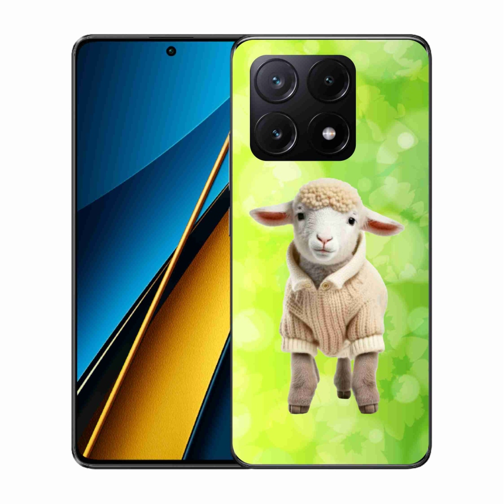 Gél borítás mmCase a Xiaomi Poco X6 Pro 5G-hez - bárány pulóverben