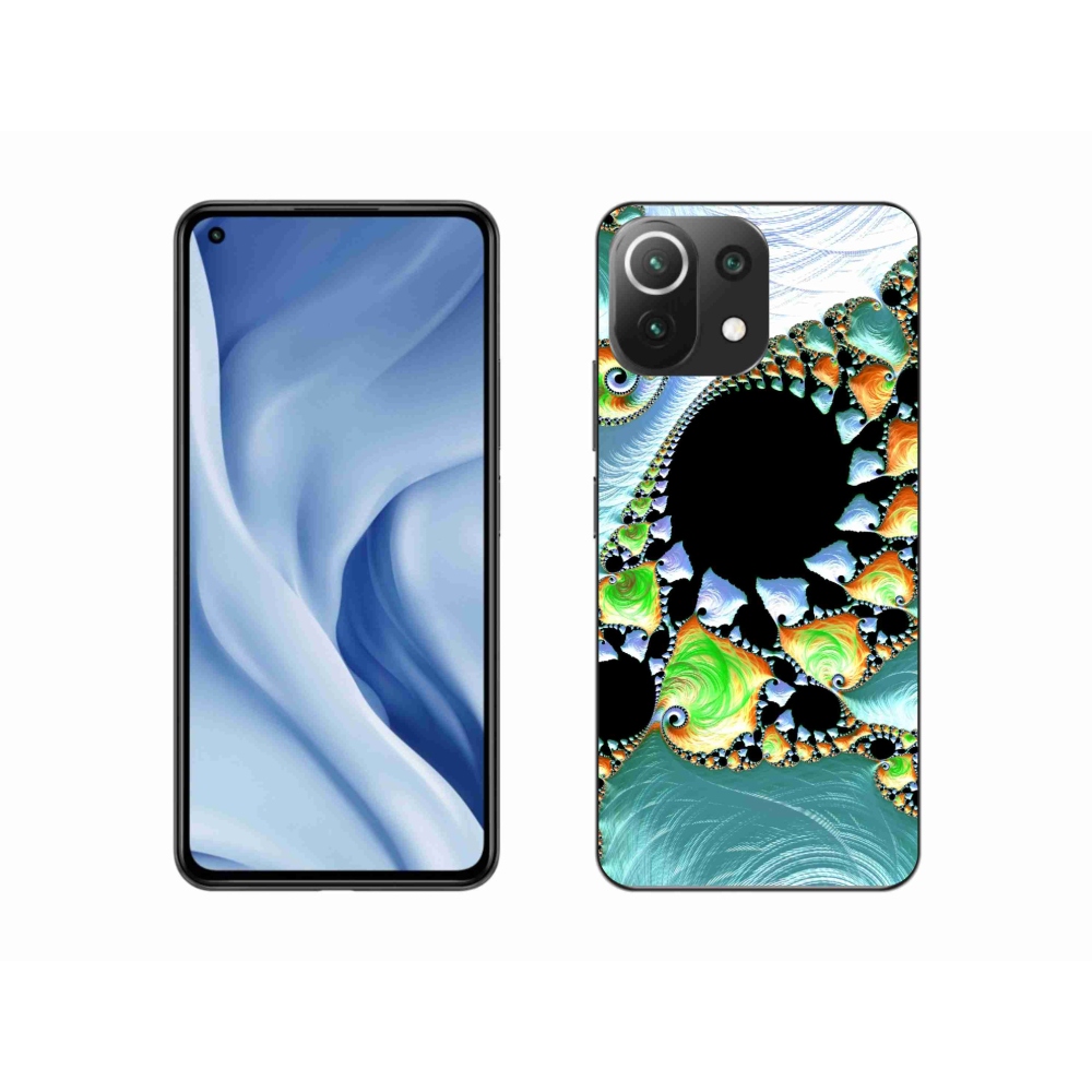 Gél borítás mmCase a Xiaomi Mi 11 Lite 4G/5G számára - absztrakt motívum 21