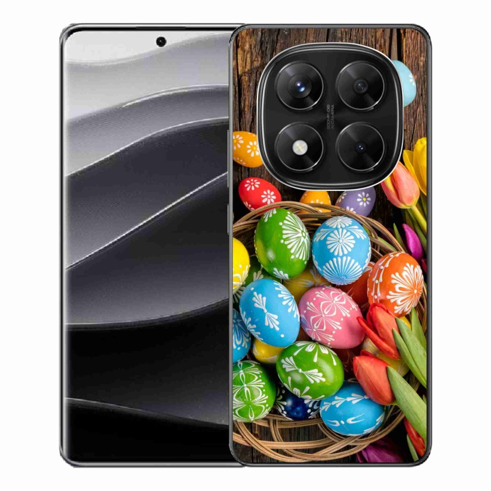 Gél borítás mmCase a Xiaomi Redmi Note 14 Pro 5G/Poco X7 5G számára - Húsvéti tojás