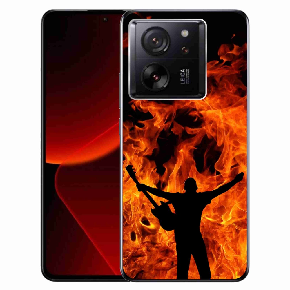 Gélburkolat mmCase a Xiaomi 13T/13T Pro számára - zenész és tűz