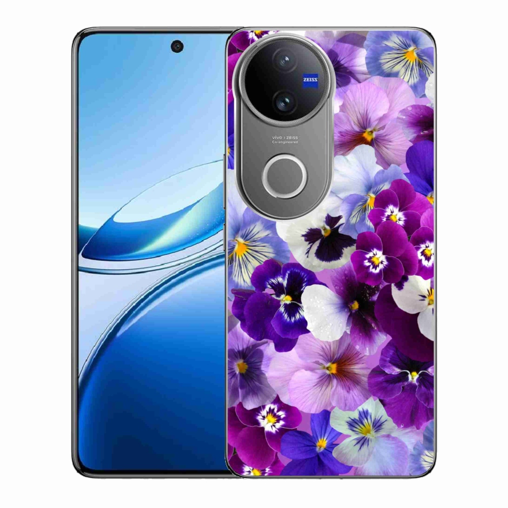 Zselés borítás mmCase a Vivo V50 5G készülékhez - virág 9