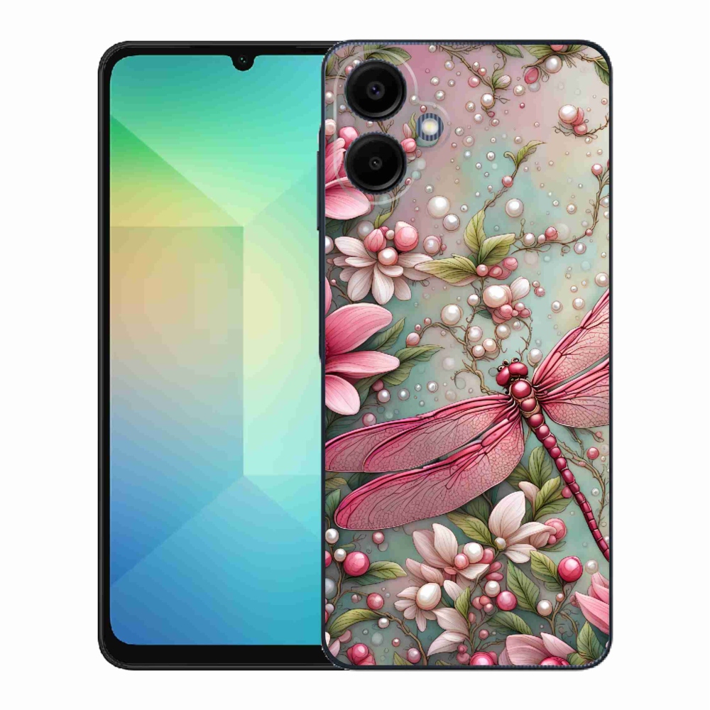 Gél borítás mmCase Samsung Galaxy A06 4G - szitakötőhöz