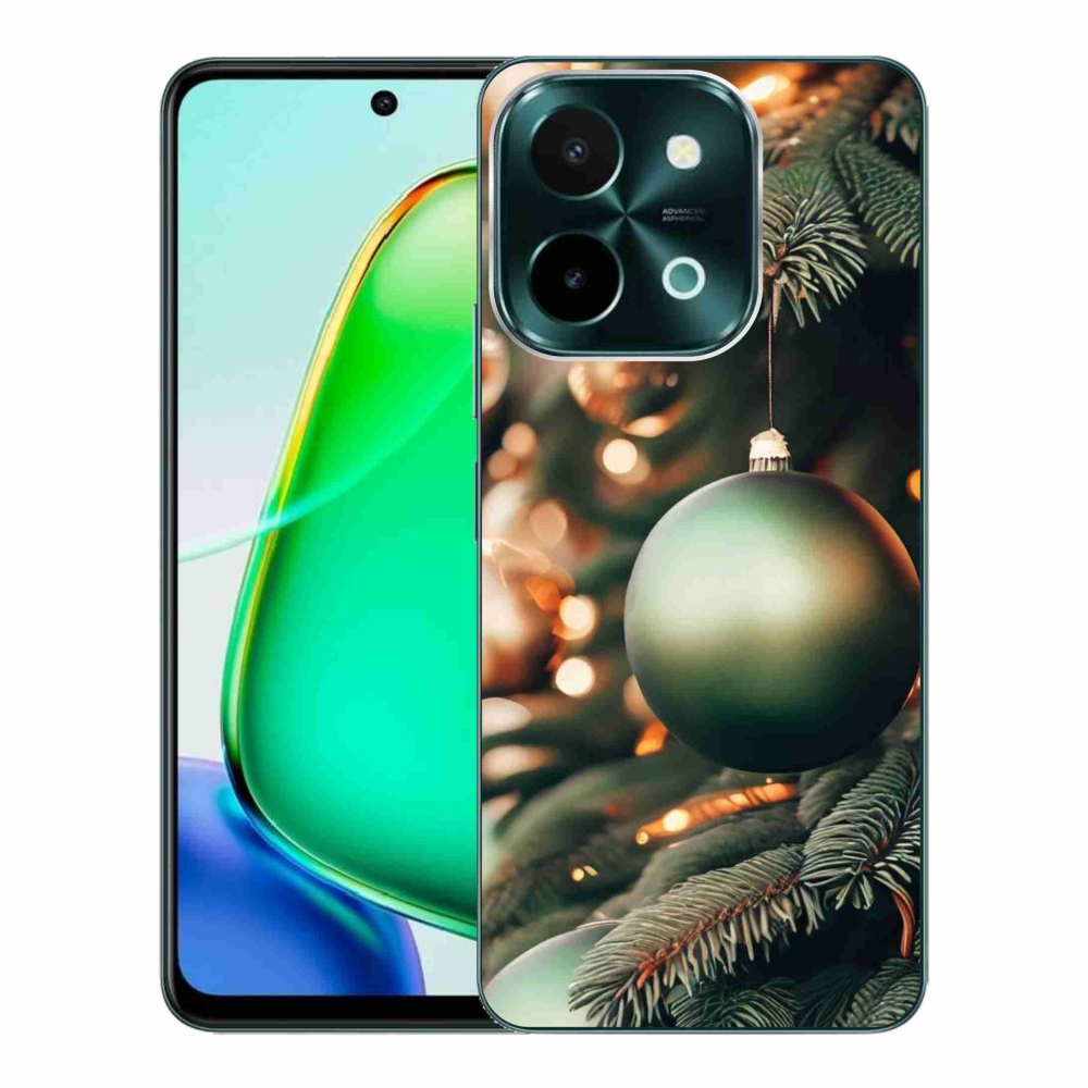 Gél borító mmCase a Vivo Y28-hoz - karácsonyi dekorációk 1