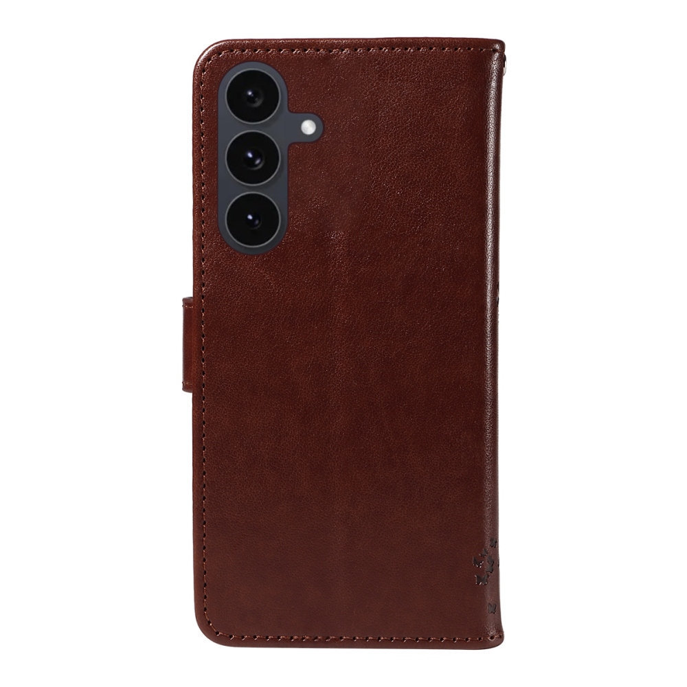 Fák könyve tok Samsung Galaxy S25 FE - barna