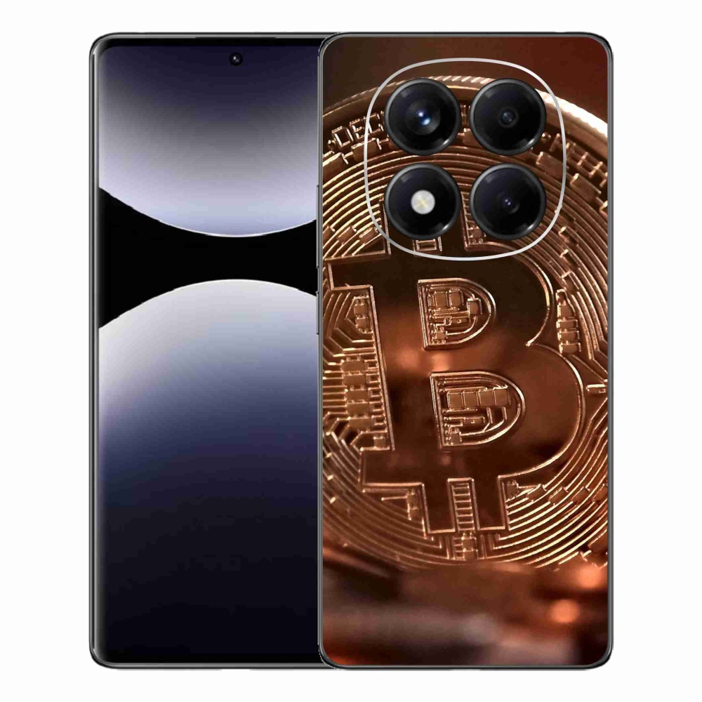Gél borítás mmCase a Xiaomi Redmi Note 14 Pro számára - bitcoin