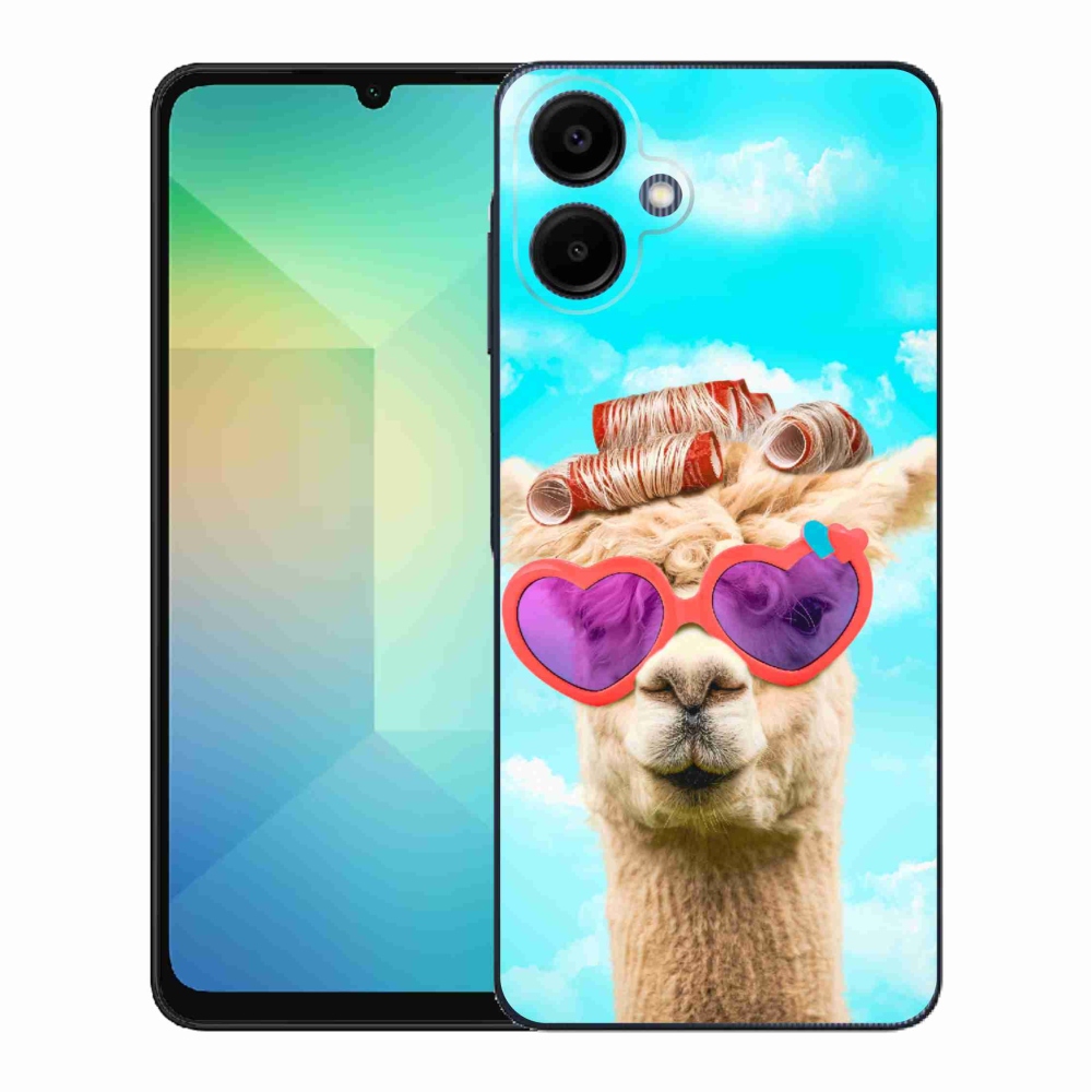 Zselés borítás mmCase Samsung Galaxy A06 4G - szemüveges láma