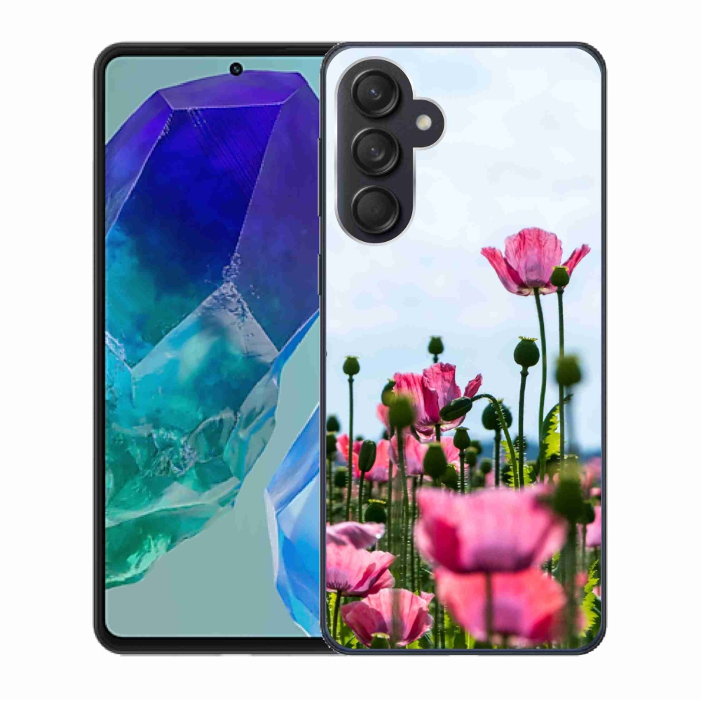 Gél védőhuzat mmCase Samsung Galaxy M55 5G - mákos színű