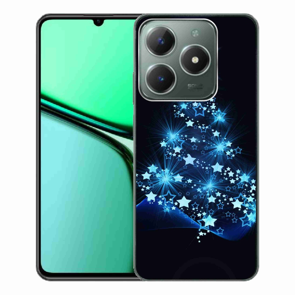 Gél borítás mmCase a Realme C61 készülékhez - karácsonyfa