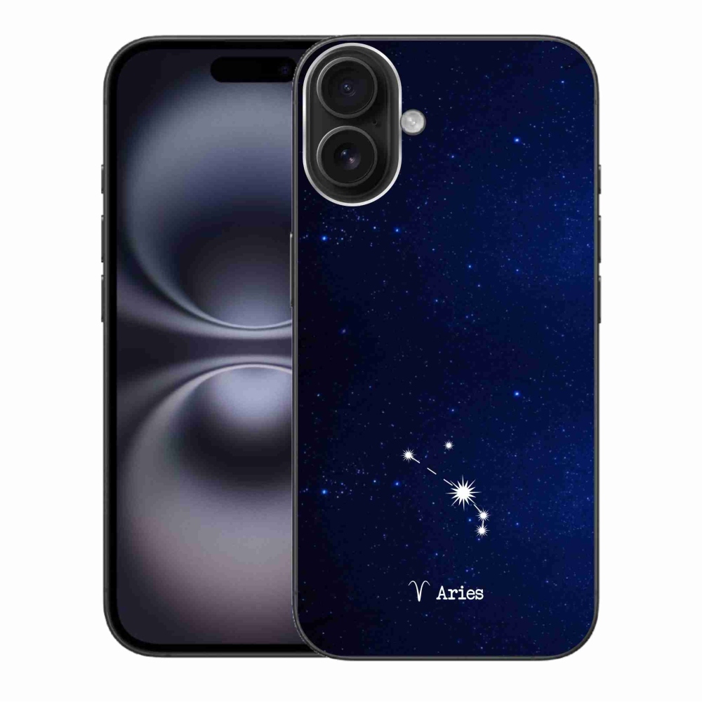 Zselés borítás mmCase iPhone 16 Plus készülékhez - Kos csillagkép