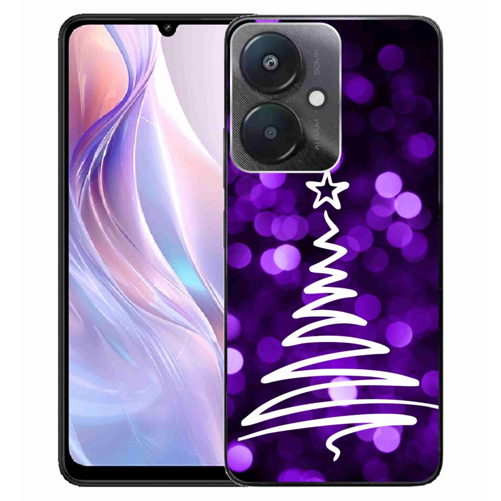 Gél borítás mmCase a Xiaomi Redmi 13C 5G számára - fa