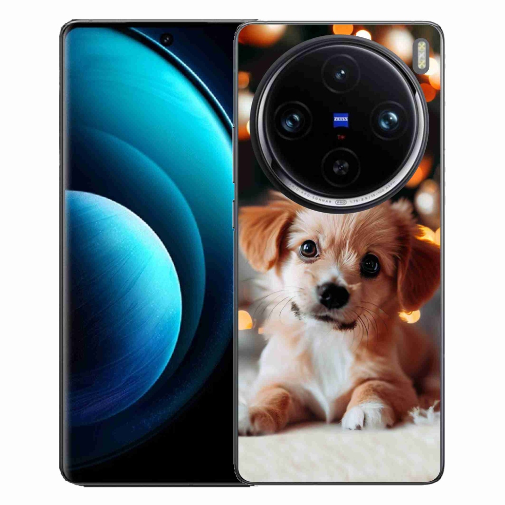 Zselés borítás mmCase a Vivo X100 Pro 5G készülékhez - kölyökkutyakék