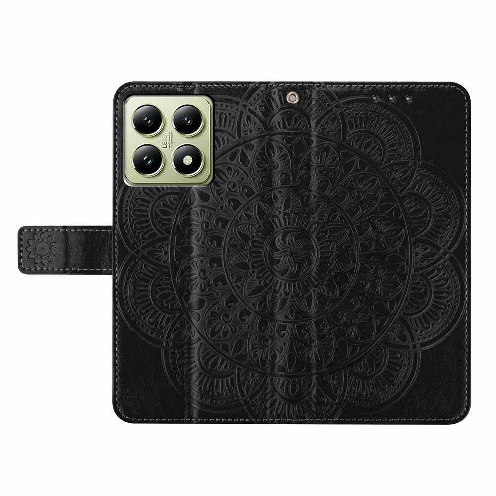 Mandala könyv tok Xiaomi 15T-hez - fekete