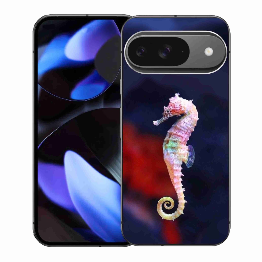 Zselés borítás mmCase a Google Pixel 9/9 Pro készülékhez - csikóhal