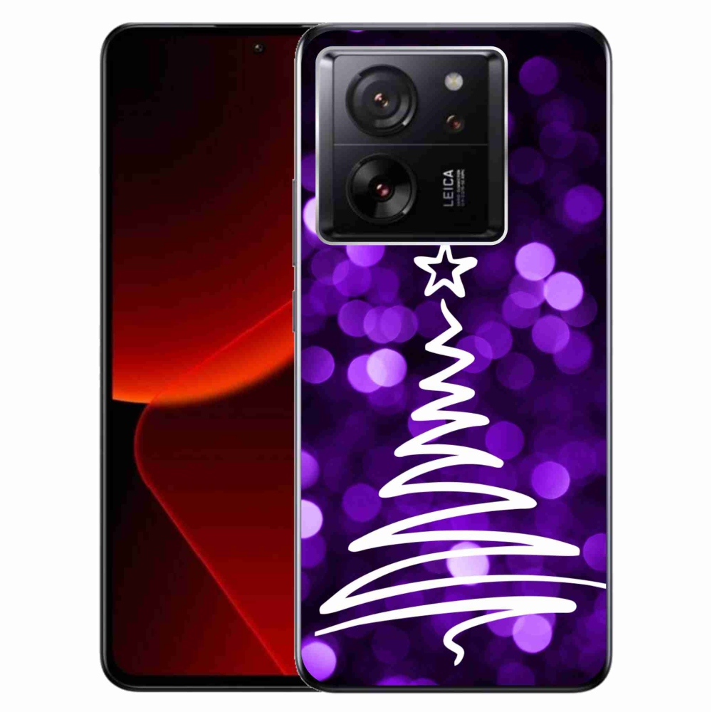 Gél borítás mmCase a Xiaomi 13T/13T Pro számára - fa