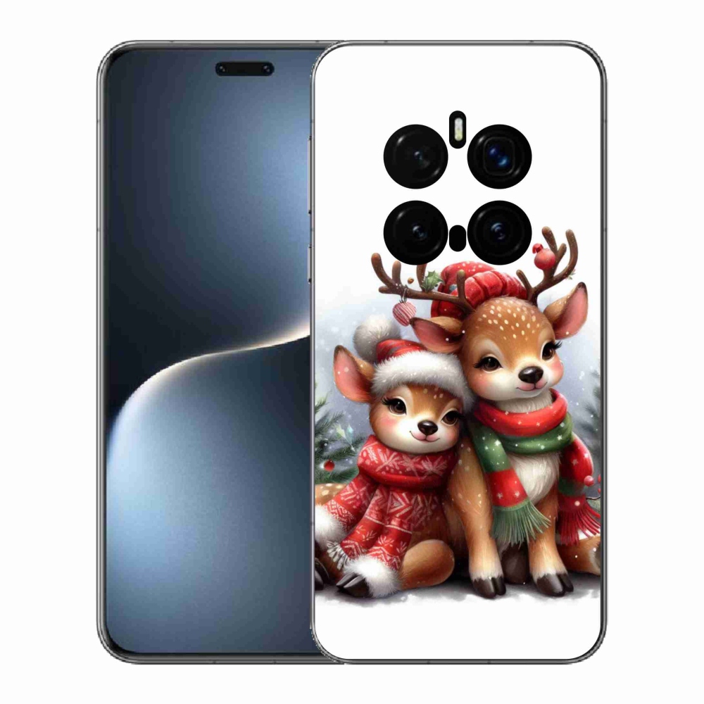 Zselés borítás mmCase a Honor Magic 7 Pro 5G készülékhez - karácsonyi rénszarvas