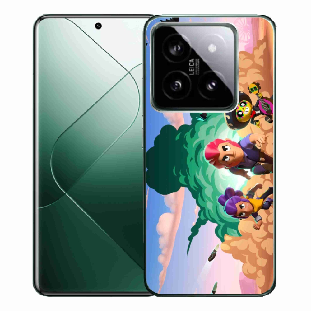 Gél borítás mmCase a Xiaomi 14 Pro számára - brawl stars