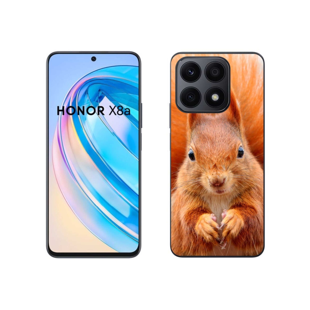 Zselés borítás mmCase a Honor X8a készülékhez - mókus