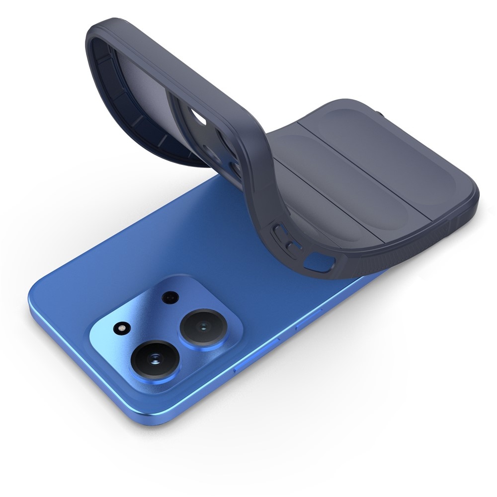 Rugg tartós zselés tok Xiaomi Redmi 15C 4G (171mm)/Poco C85 4G (171mm) - sötétkék