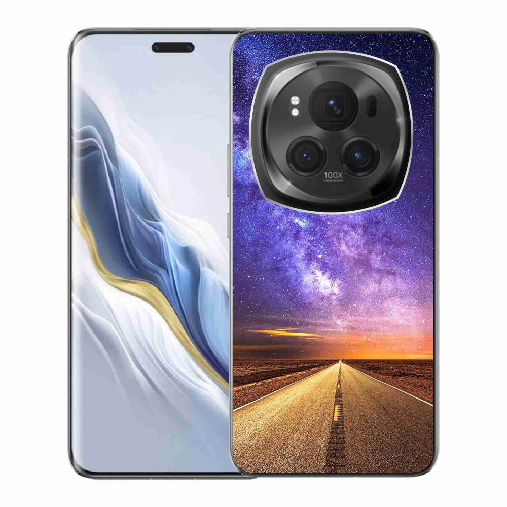 Gél borítás mmCase a Honor Magic 6 Pro 5G számára - American Road