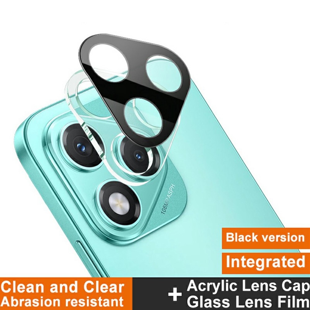 IMK kamera lencse üveg a Honor 400 Lite-hoz - fekete