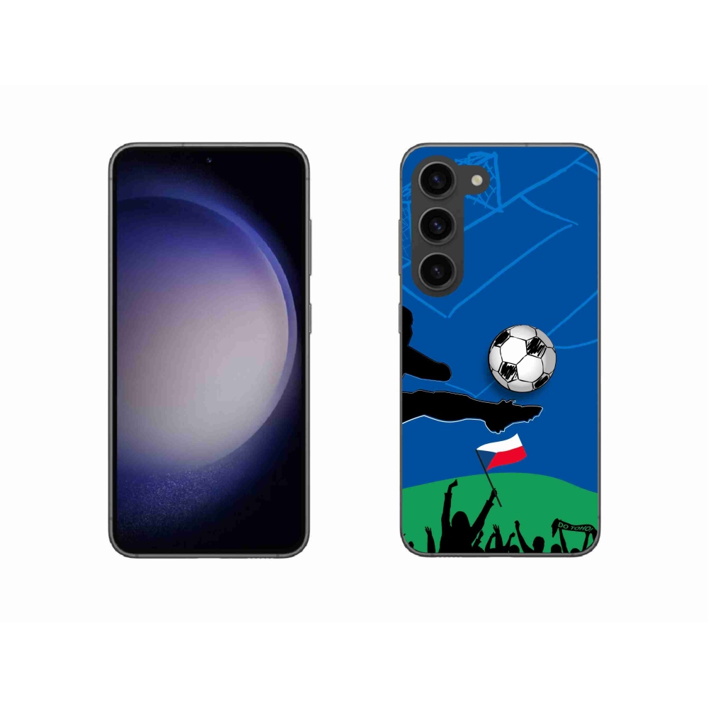 Gél borítás mmCase Samsung Galaxy S23 5G - futballszurkolók számára