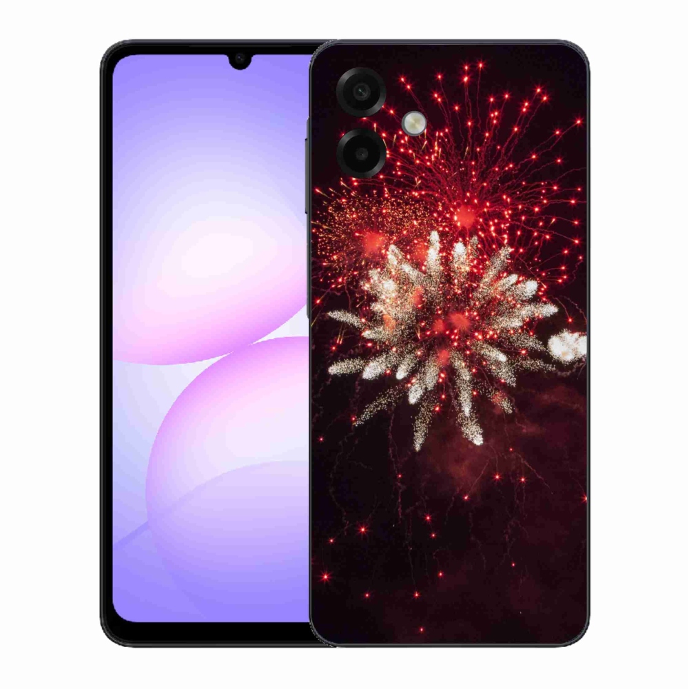 Gél borítás mmCase Samsung Galaxy A07 4G - tűzijátékhoz