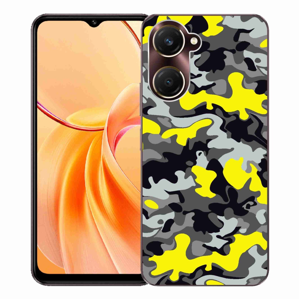 Gél borító mmCase a Vivo Y28s 5G-hez - álcázó minta 6