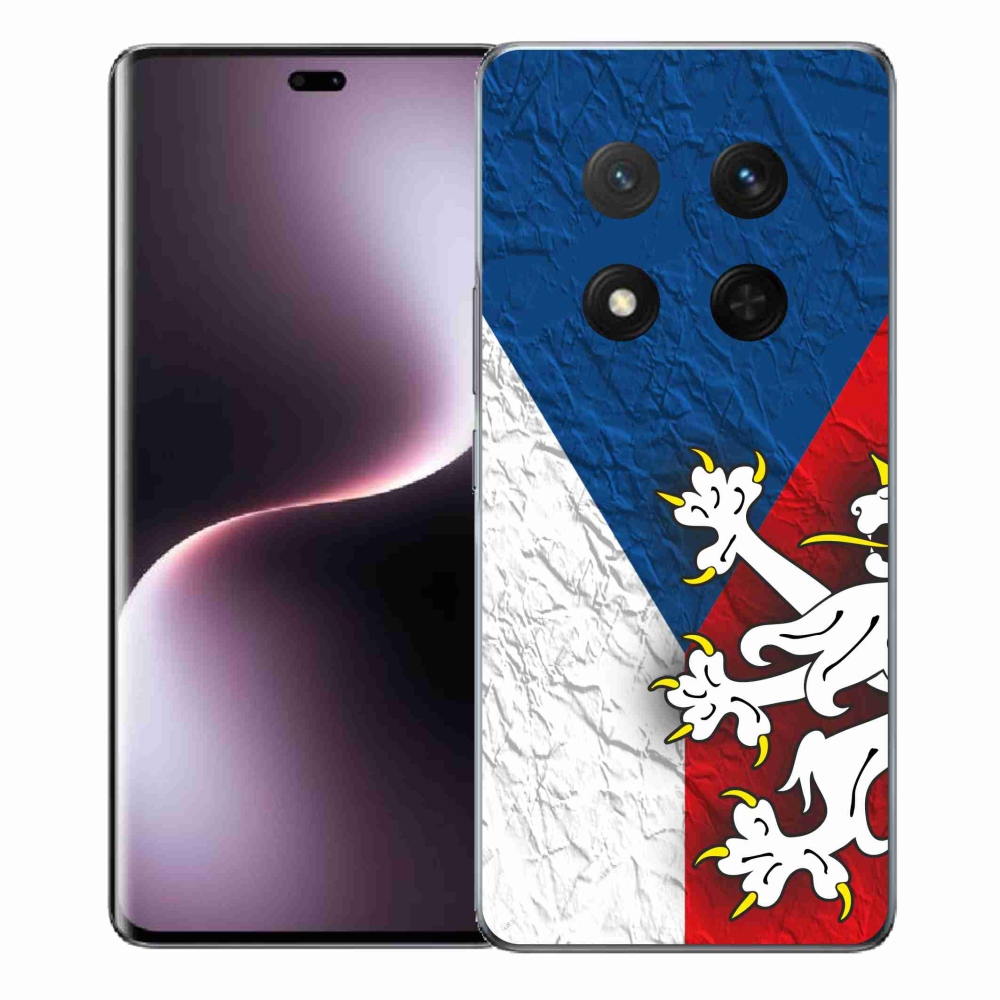 Gél borítás mmCase a Honor Magic 7 Lite 5G számára - cseh zászló 1