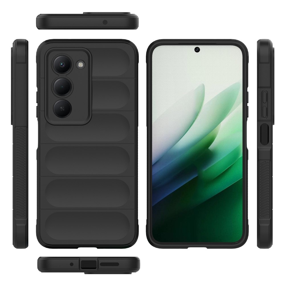 Rugg tartós zselés tok Xiaomi Redmi 15 5G (169mm) - fekete