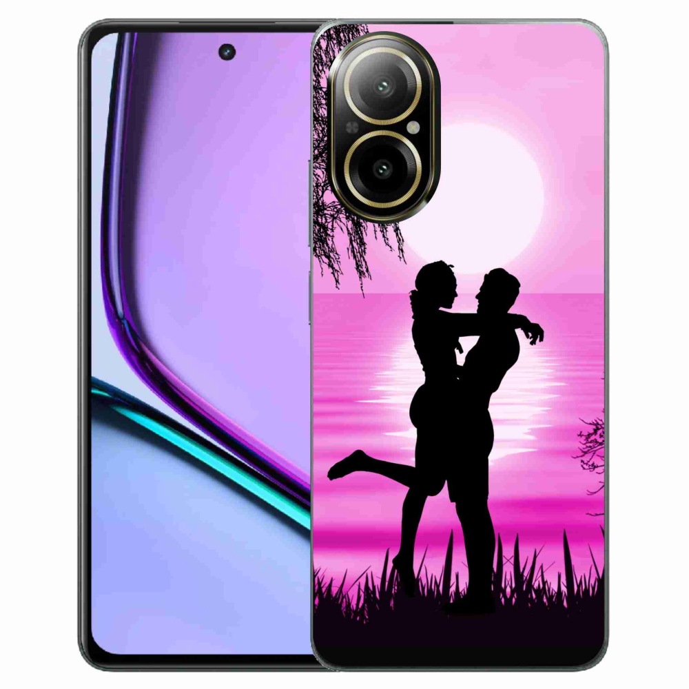 Gél tok mmCase a Realme C67 készülékhez - naplemente