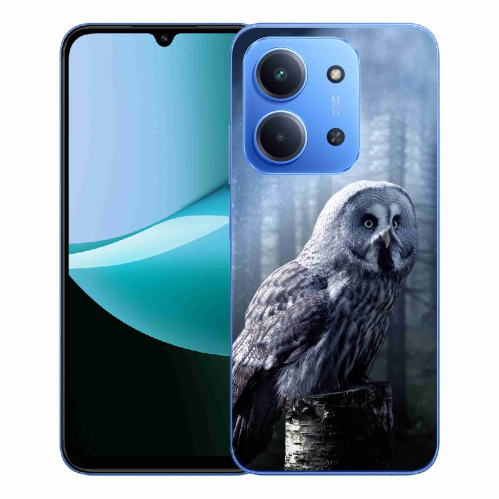 Gél borítás mmCase a Xiaomi Redmi 15C 4G/5G (173mm) - bagoly