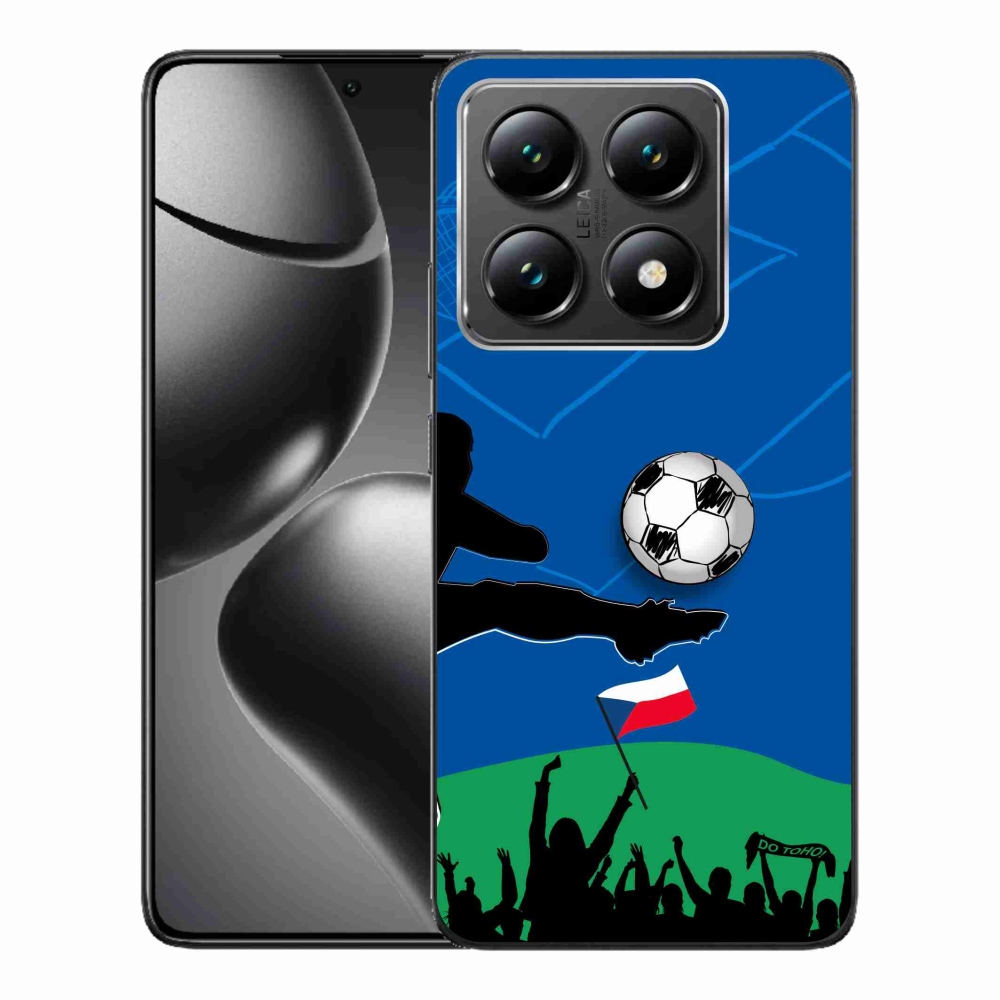 Gél borítás mmCase a Xiaomi 14T-hez - futballszurkolóknak