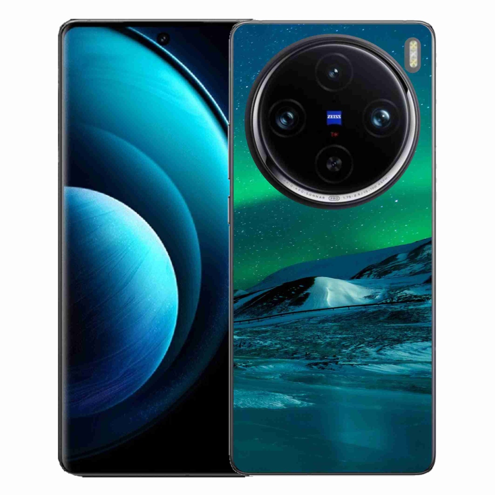 Zselés borítás mmCase a Vivo X100 Pro 5G készülékhez - sarki fény