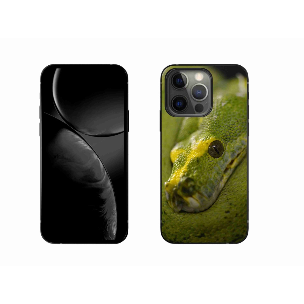 Zselés borítás mmCase iPhone 13 Pro készülékhez - kígyó 2