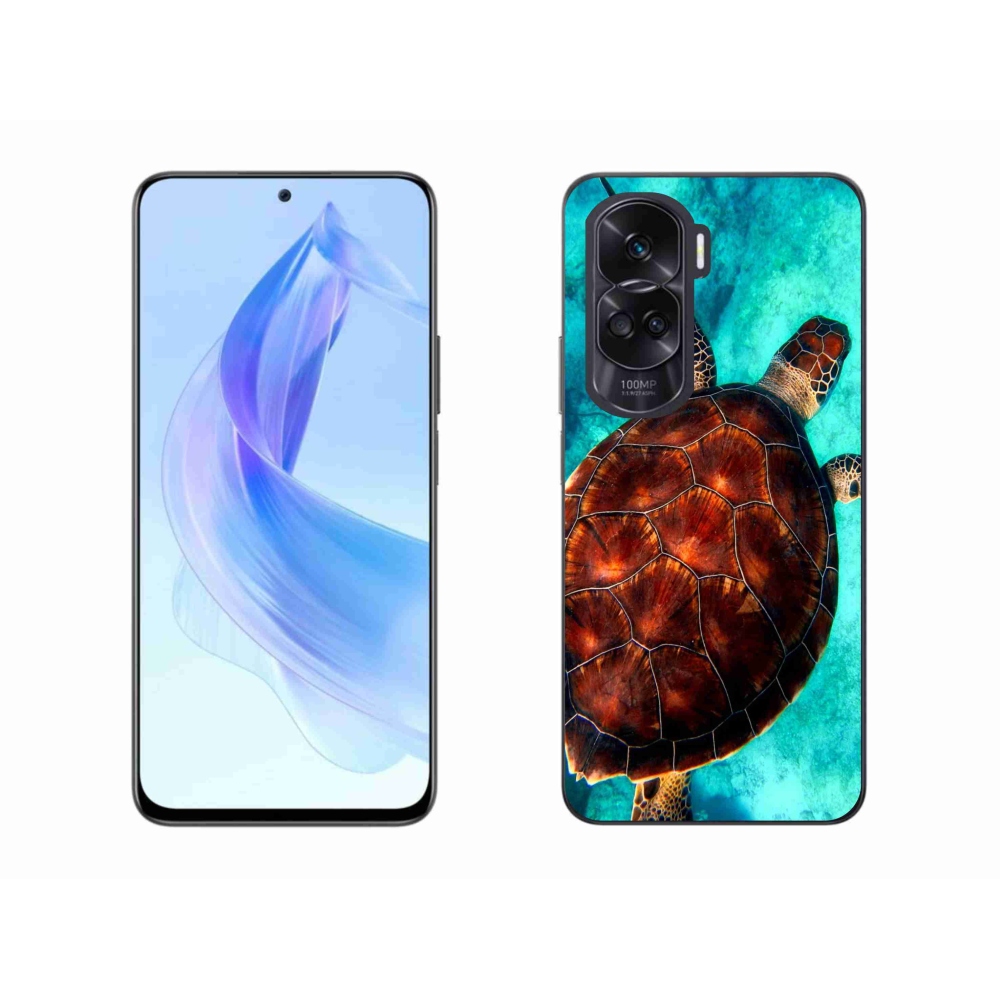 Zselés borítás mmCase a Honor 90 Lite készülékhez - teknősbéka