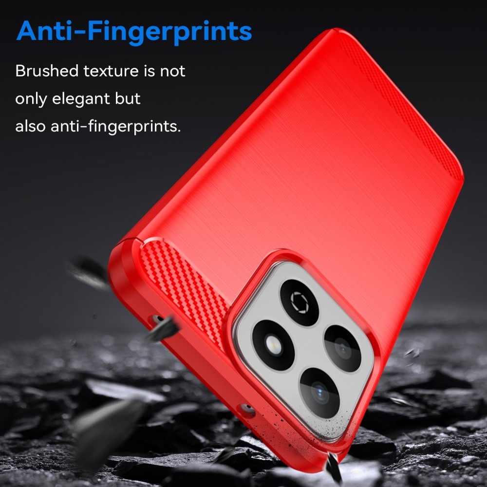 Szénálló zselés tok a Honor Smart 200 5G készülékhez - piros