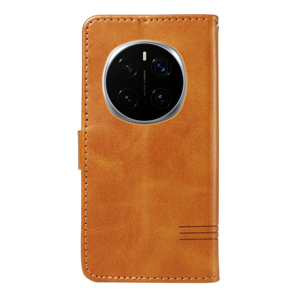 Póló alakú könyvtáska Honor Magic 7 Pro 5G számára - barna