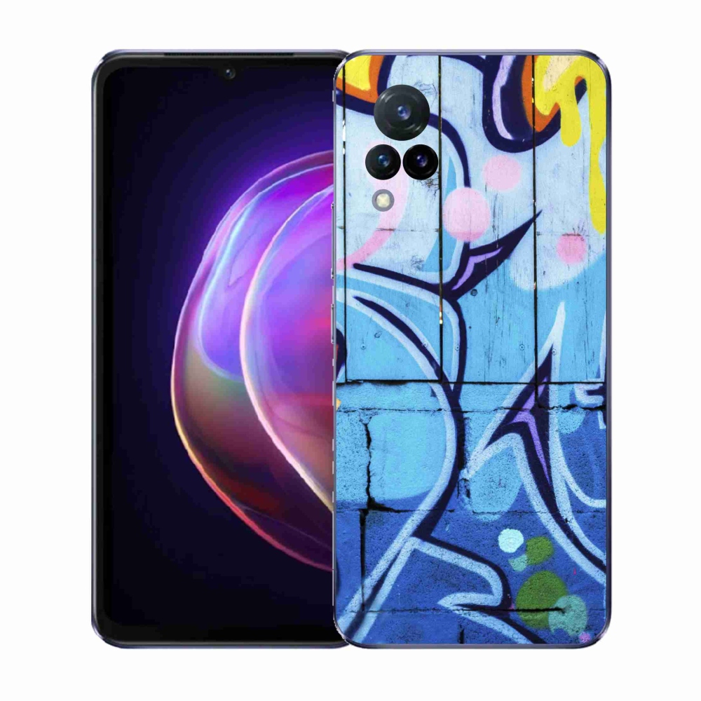Gél borítás mmCase a Vivo V21 4G/5G-n - graffiti