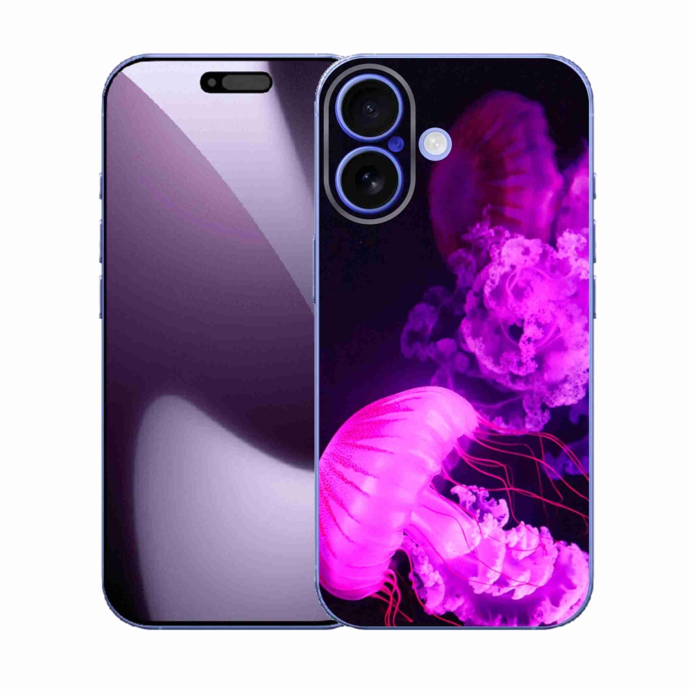 Zselés borítás mmCase iPhone 17 készülékhez - medúza 1