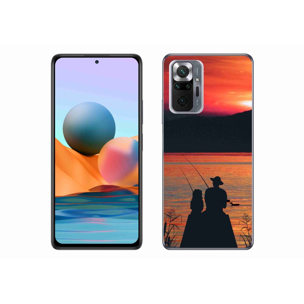 Gél borítás mmCase a Xiaomi Redmi Note 10 Pro számára - halászat 3