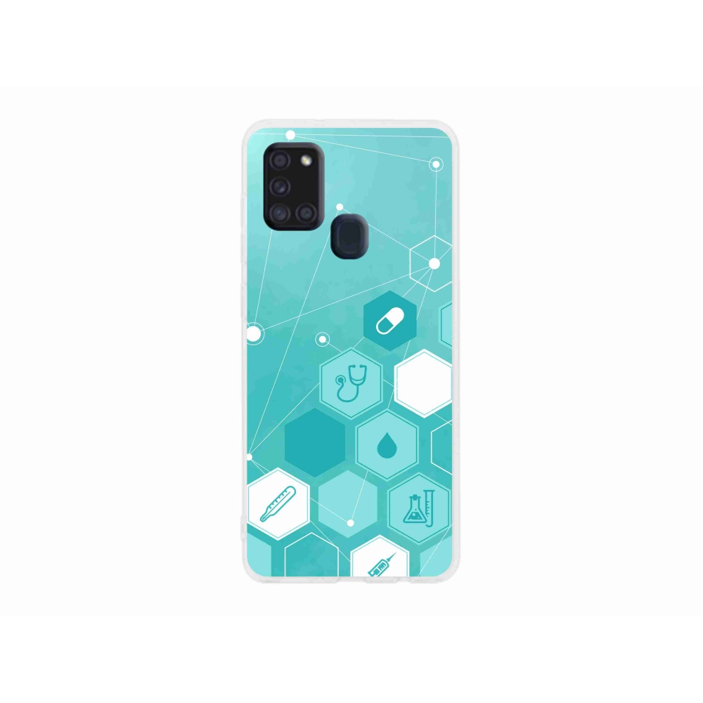 Gél borítás mmCase Samsung Galaxy A21s - egészség 3