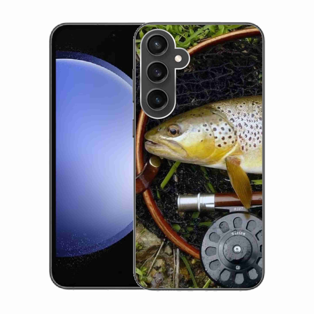 Gél tok mmCase a Samsung Galaxy S23 FE készülékhez - pisztráng 2