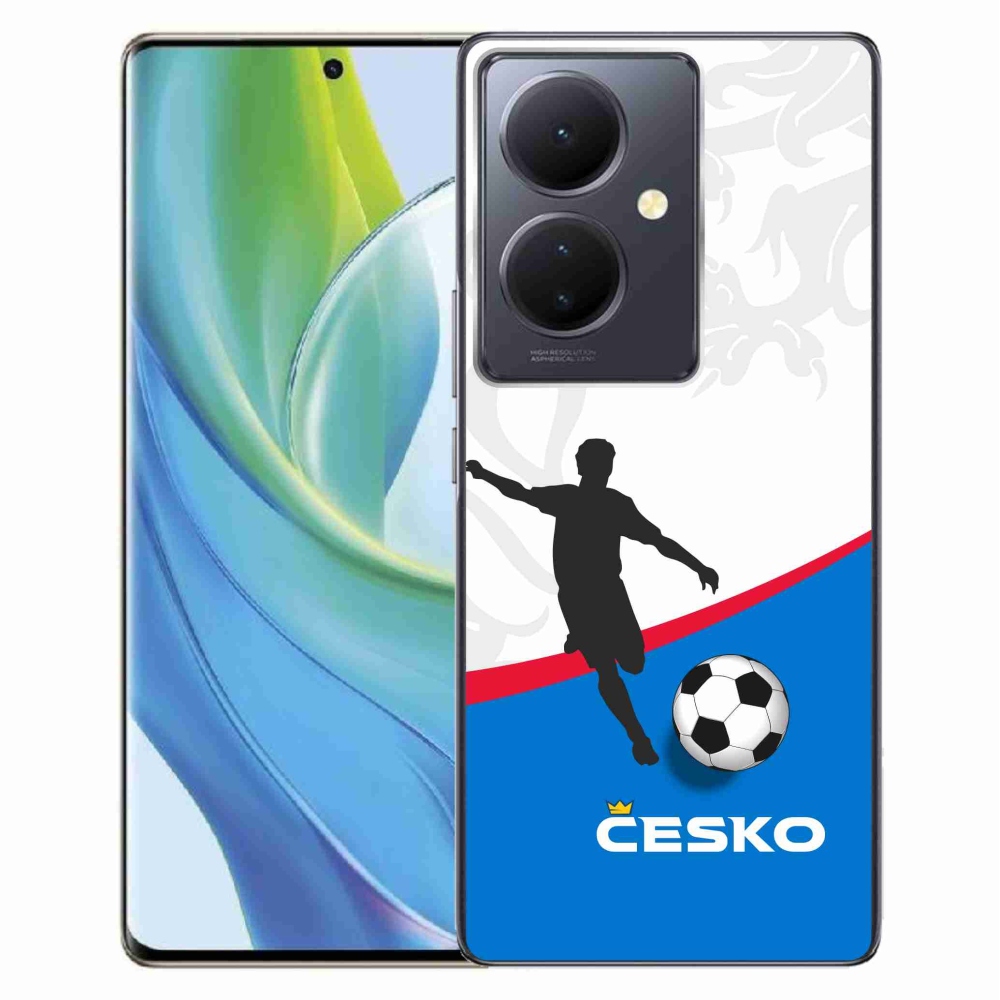 Gélburkolat mmCase a Vivo V29 Lite 5G - futball Csehország 1