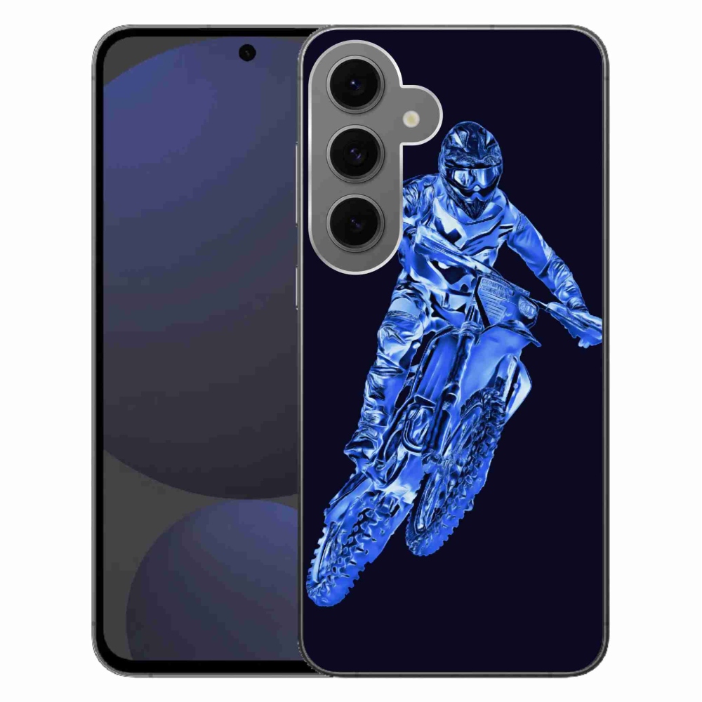 Gél védőhuzat mmCase Samsung Galaxy S24 FE - motocross 1