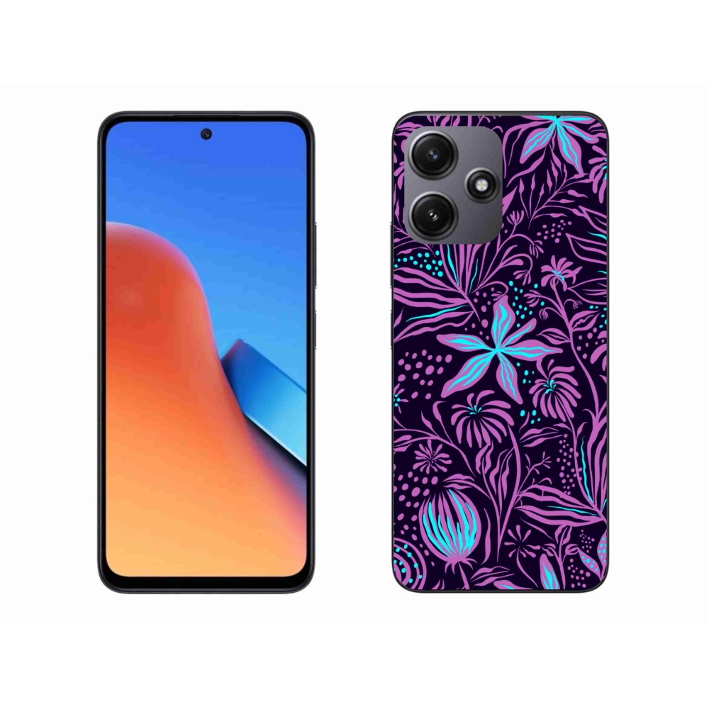 Gél borítás mmCase a Xiaomi Redmi 12 5G számára - virágok 2