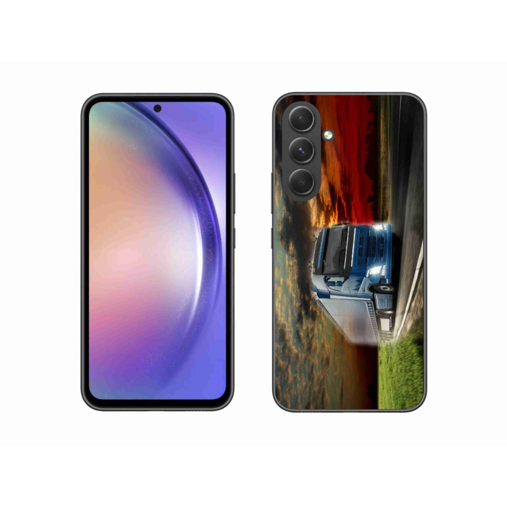 Gél borítás mmCase Samsung Galaxy A54 5G - teherautó 4