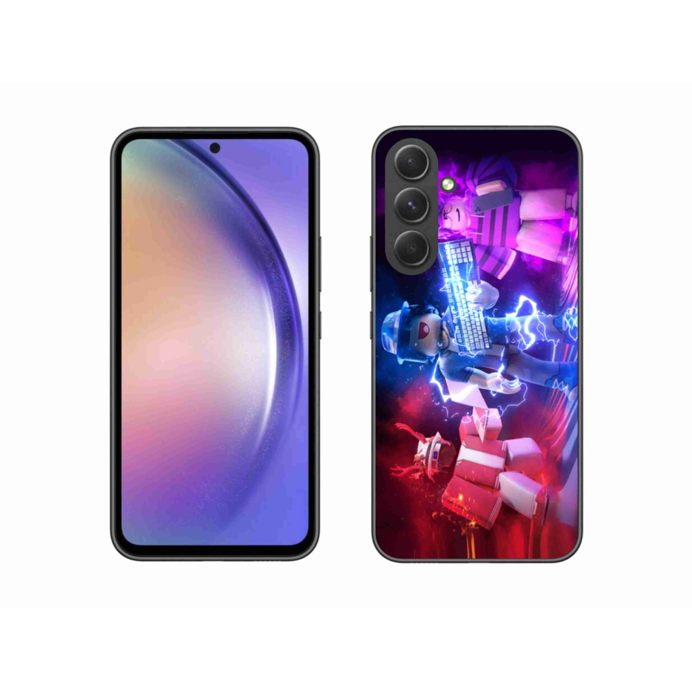 Zselés borítás mmCase Samsung Galaxy A54 5G - roblox